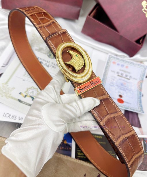 Belt Stefen Rcici Nitz ️ Private CustomizationGrade Reproduction - Imported original crocodi e1lkhro6 - Image 5