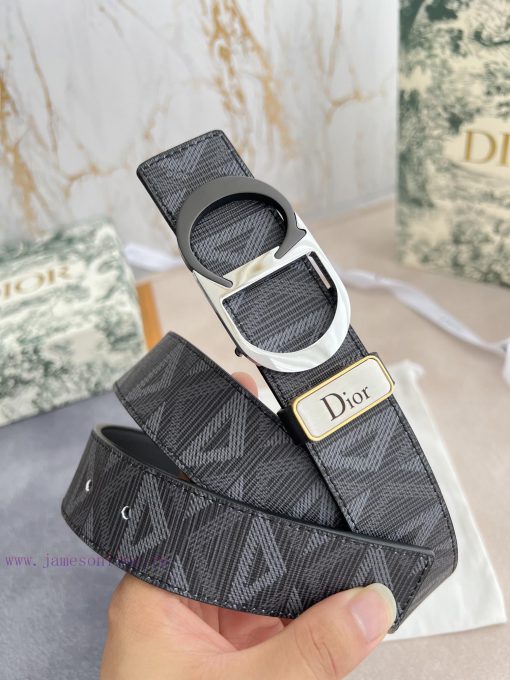Dior Dior. Belt and beltBuckle, original classic two-color buckle, photographed in real life l4hyvr9h - Image 3