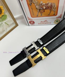 Hermes Hermès  Material: Leather Belt with 100% Head Layer. The leather belt is guaranteed t l453kdf7