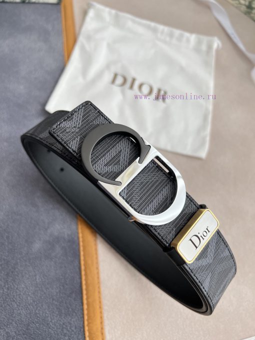 Dior Dior. Belt and beltBuckle, original classic two-color buckle, photographed in real life l4hyvr9h - Image 5