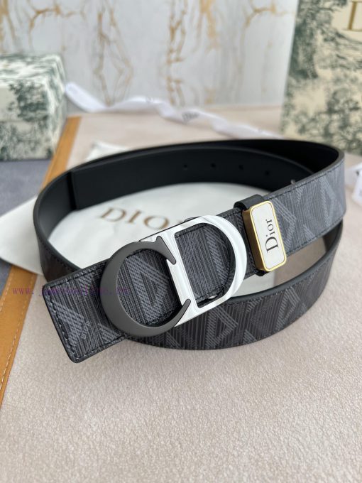 Dior Dior. Belt and beltBuckle, original classic two-color buckle, photographed in real life l4hyvr9h - Image 7