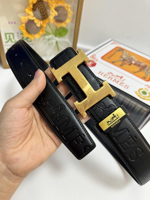 Hermes Hermès  Material: Leather Belt with 100% Head Layer. The leather belt is guaranteed t l453kdf7 - Image 7