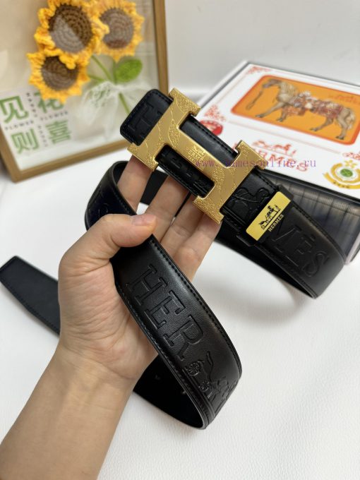Hermes Hermès  Material: Leather Belt with 100% Head Layer. The leather belt is guaranteed t e4ihmfjq - Image 5