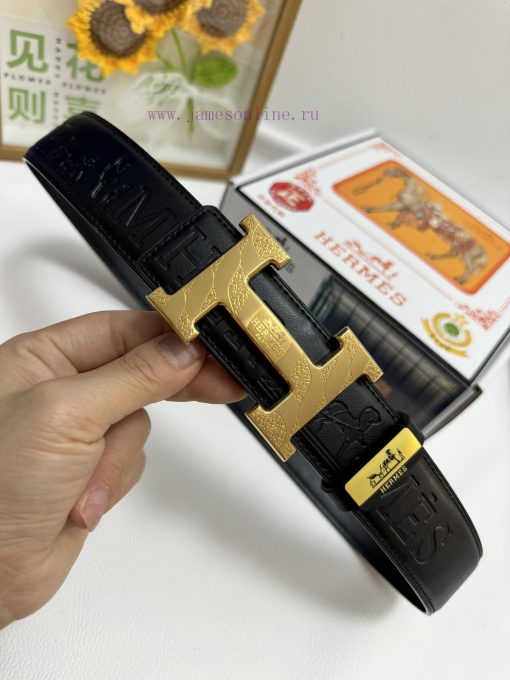 Hermes Hermès  Material: Leather Belt with 100% Head Layer. The leather belt is guaranteed t e4ihmfjq - Image 6