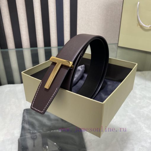 Tomford's latest popular double-sided top layer cowhide with original box and 3.8-wide new m yn0gsqsd - Image 8