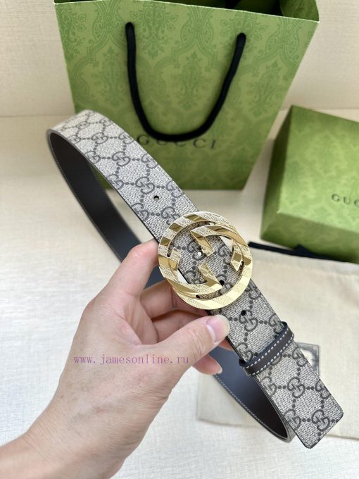 Width 4.0 GUCCI historical details and modern elements are the focus of Gucci's latest colle pst25d6h - Image 2