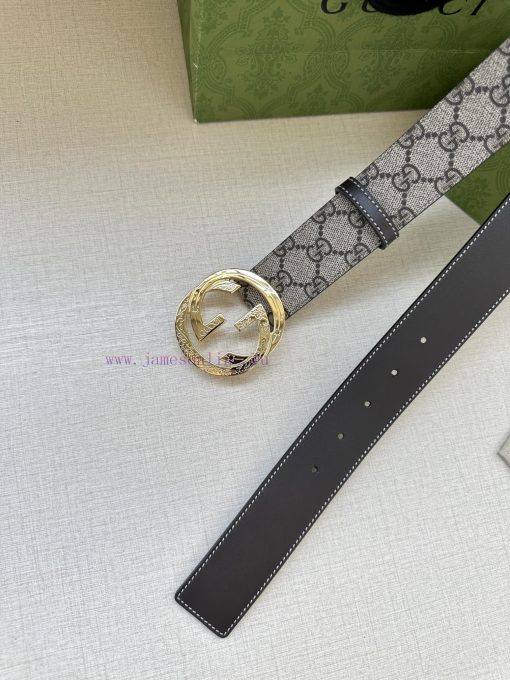 Width 4.0 GUCCI historical details and modern elements are the focus of Gucci's latest colle w6pxa20g - Image 4