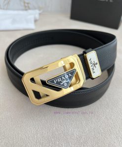 Prada PRADA Belt Automatic BeltAutomatic belt, classic acrylic pure steel material automatic fj2xklww