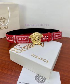 Width 4.0cm Versace popular cross print with classic head. This belt features a striking Med 24u9y60a