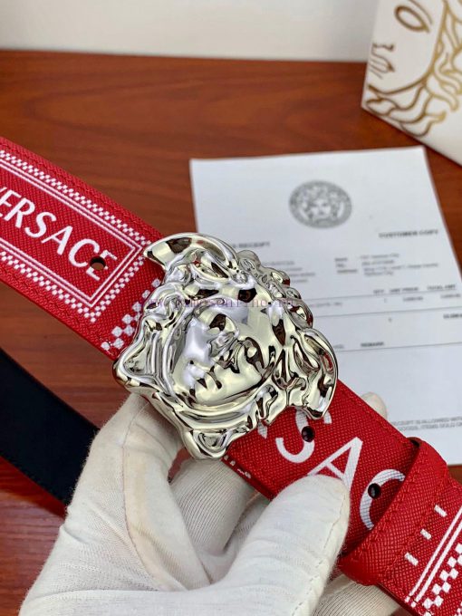 Width 4.0cm Versace popular cross print with classic head. This belt features a striking Med dzduoh9f - Image 10