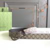 Delivery full set of Gucci gift box, imported black PVC pattern with Italian calf leather, 4 jqurenr9