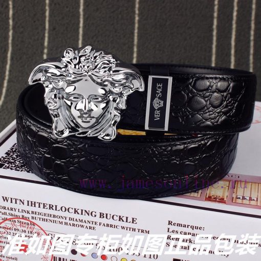 Versace Ver... sace ️ Crocodile patternIdentify and receive a punch as a giftThe material is vzn7hfga - Image 4