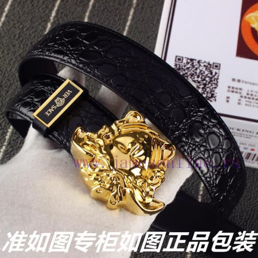 Versace Ver... sace ️ Crocodile patternIdentify and receive a punch as a giftThe material is usn5pmzc - Image 5