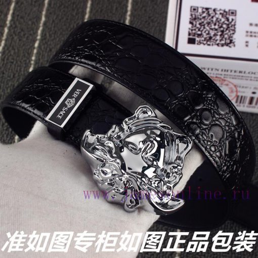 Versace Ver... sace ️ Crocodile patternIdentify and receive a punch as a giftThe material is vzn7hfga - Image 5
