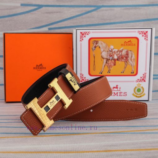 Hermes Hermès Material: Leather Belt with 100% Head Layer. The leather belt is guaranteed to y4u13ute - Image 2