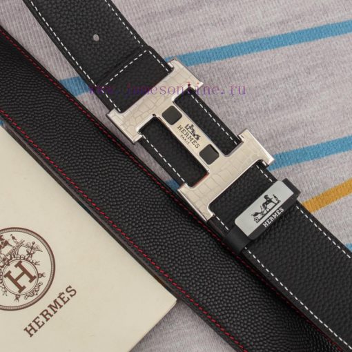 Hermes Hermès Material: Leather Belt with 100% Head Layer. The leather belt is guaranteed to unjsnfua - Image 5