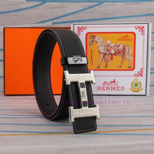 Hermes Hermès Material: Leather Belt with 100% Head Layer. The leather belt is guaranteed to unjsnfua - Image 6