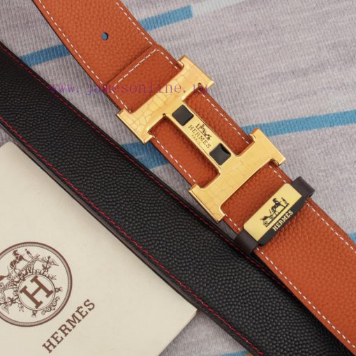 Hermes Hermès Material: Leather Belt with 100% Head Layer. The leather belt is guaranteed to y4u13ute - Image 6