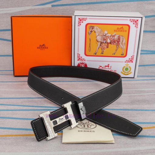 Hermes Hermès Material: Leather Belt with 100% Head Layer. The leather belt is guaranteed to fcszor2p - Image 8