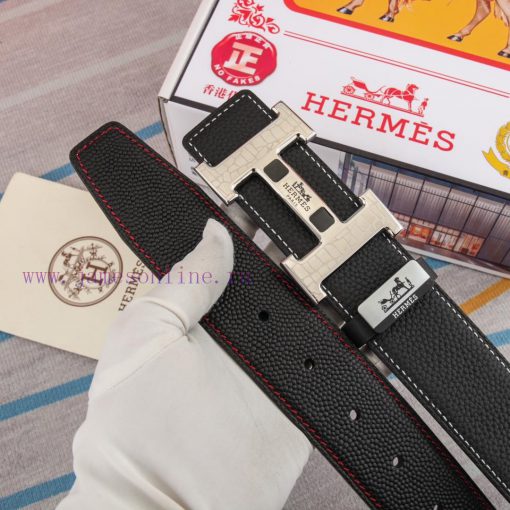 Hermes Hermès Material: Leather Belt with 100% Head Layer. The leather belt is guaranteed to fcszor2p - Image 10