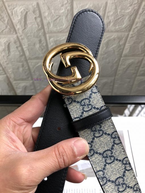 Gucci fabric, lined with a top layer of calf leather sole Match buckle Customized leather ma qyz1e3d4 - Image 5