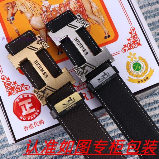 Men's belt HermesMen's leather belt is made of 100% head layer cowhide, ensuring that the 24 fw9qq7lo - Image 2
