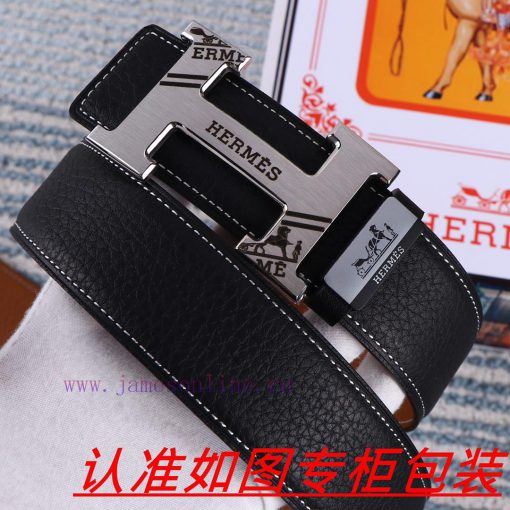 Men's belt HermesMen's leather belt is made of 100% head layer cowhide, ensuring that the 24 fw9qq7lo - Image 4