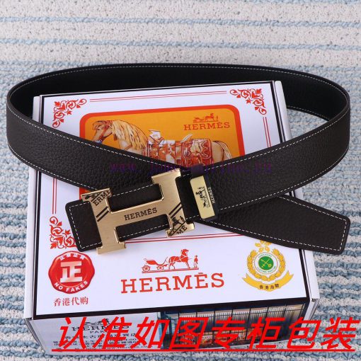 Men's belt HermesMen's leather belt is made of 100% head layer cowhide, ensuring that the 24 fw9qq7lo - Image 5