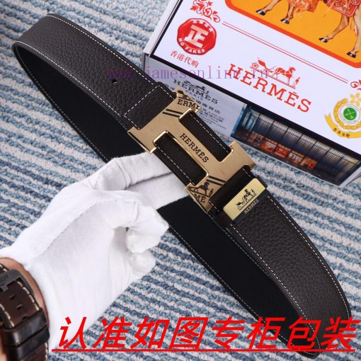 Men's belt HermesMen's leather belt is made of 100% head layer cowhide, ensuring that the 24 6khsiu9w - Image 7