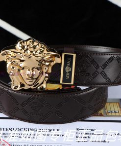Belt Versace Ver…️The waist belt is made of 100% cowhide, ensuring that the genuine leather cdlh505i