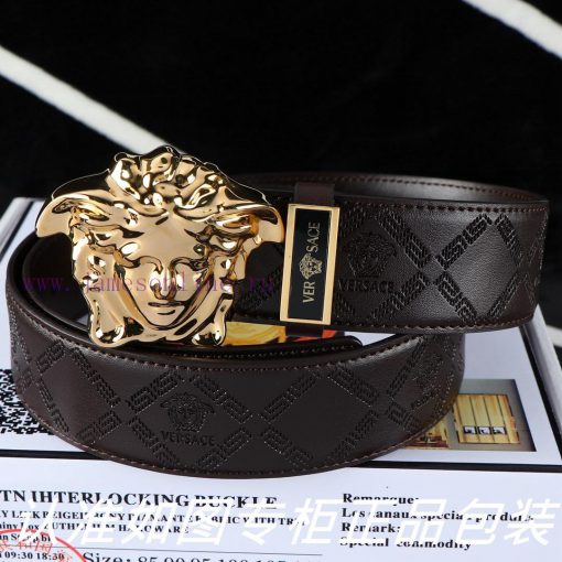 Belt Versace Ver…️The waist belt is made of 100% cowhide, ensuring that the genuine leather cdlh505i