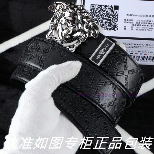 Belt Versace Ver…️The waist belt is made of 100% cowhide, ensuring that the genuine leather 0hq1n8dw - Image 3