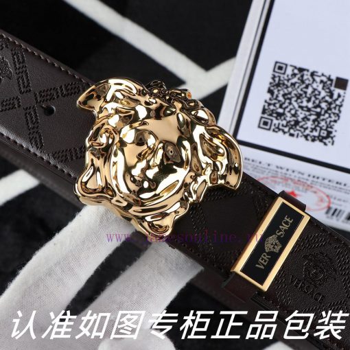 Belt Versace Ver…️The waist belt is made of 100% cowhide, ensuring that the genuine leather cdlh505i - Image 6