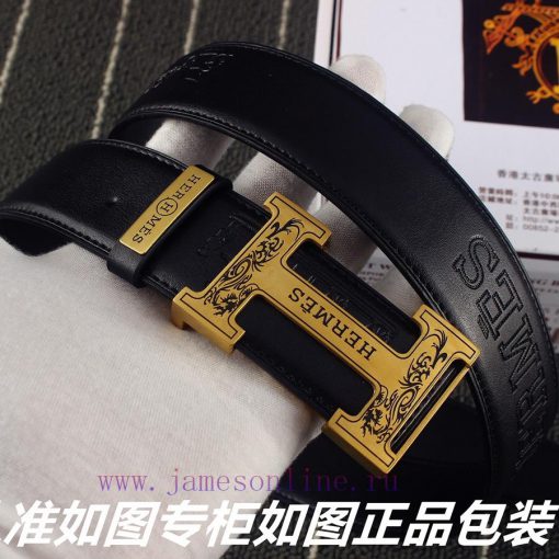 Hermes Her..mes️Identify and receive a punch as a giftMaterial: 100% head layer cowhide belt d4538m68 - Image 6