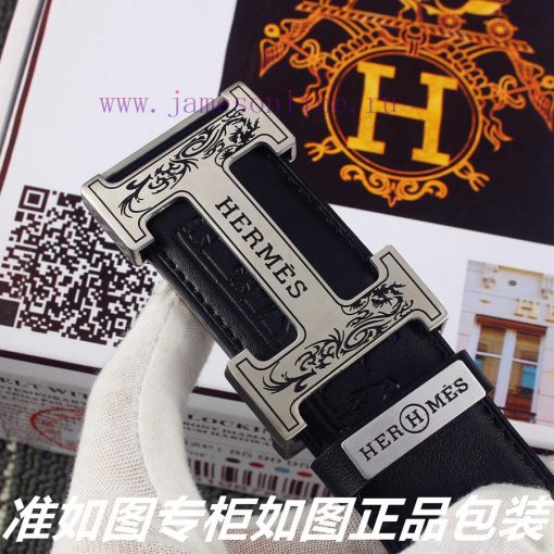 Hermes Her..mes️Identify and receive a punch as a giftMaterial: 100% head layer cowhide belt 43vqtxcd - Image 7