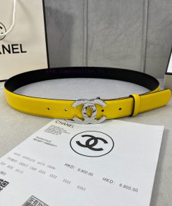 3.0cm width Chanel women's belt, new soft imported calf leather, supports NFC official websi ukvqpxcp
