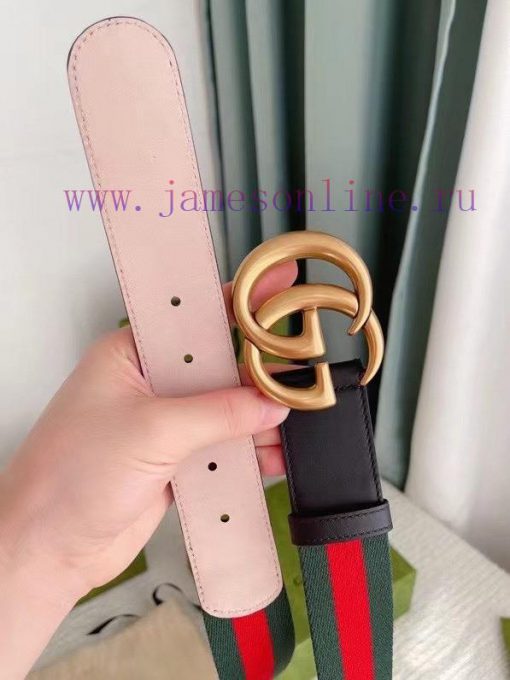 Comes with a complete gift boxGUCCIGucci belt red and green fabric series, a timeless classi 695ks0kt - Image 6
