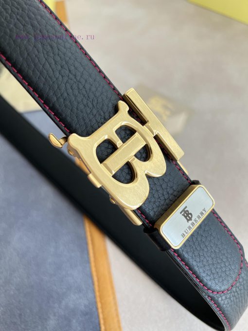 Burberry Burberry Belt ️ Automatic BeltAutomatic buckle, made of pure steel material, automa spie0pse - Image 4