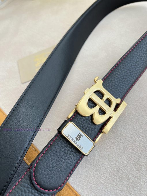 Burberry Burberry Belt ️ Automatic BeltAutomatic buckle, made of pure steel material, automa spie0pse - Image 7