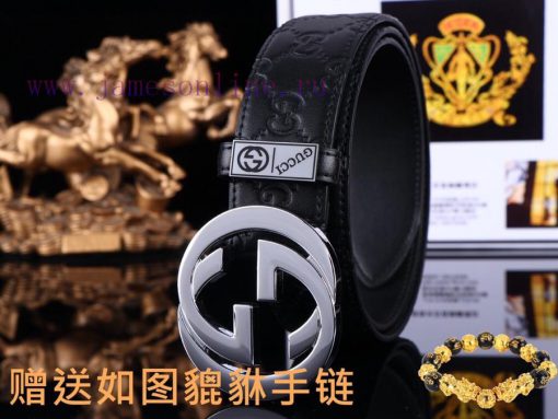 Belt Gucci GucciBelt recognition, complimentary punchThe material is 100% top layer cowhide, caggz8a1 - Image 4