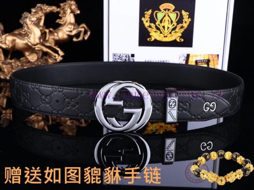 Belt Gucci GucciBelt recognition, complimentary punchThe material is 100% top layer cowhide, 5ogby0z2 - Image 5