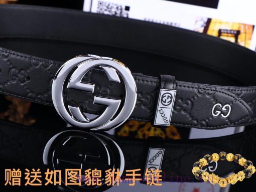 Belt Gucci GucciBelt recognition, complimentary punchThe material is 100% top layer cowhide, 5ogby0z2 - Image 7
