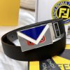 Belt FENDI Fendi ReproductionThe waistband is made of 100% imported top layer cowhide, ensur 4i6244m7