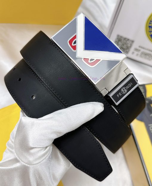 Belt FENDI Fendi ReproductionThe waistband is made of 100% imported top layer cowhide, ensur 4i6244m7 - Image 3