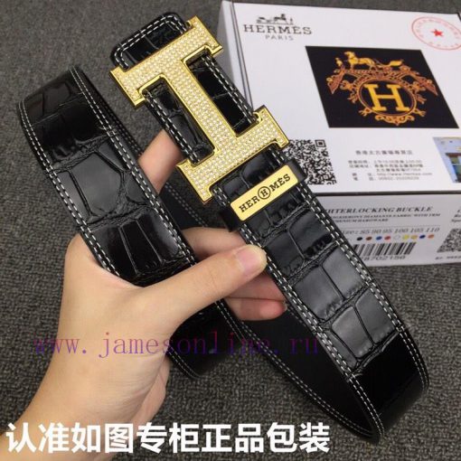 Hermes Hermes set with diamondsGrade: Italian imported 100% top layer cowhide, Hermes. Herm 49crv877 - Image 4