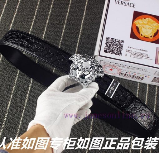 Versace Ver... sace ️ Crocodile patternIdentify and receive a punch as a giftThe material is tys8qm14