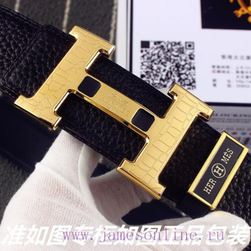 Hermes Her..mesIdentify and receive a punch as a giftMaterial: 100% head layer cowhide belt, voqwt2pk - Image 6