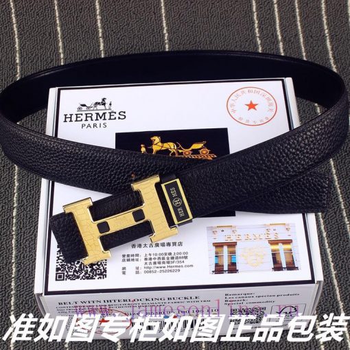 Hermes Her..mesIdentify and receive a punch as a giftMaterial: 100% head layer cowhide belt, voqwt2pk - Image 8