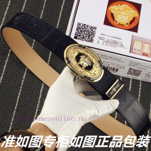 Versace Ver…sace️Identify and receive a punch as a giftMaterial: 100% top layer cowhide to e 8bp2r01b - Image 4