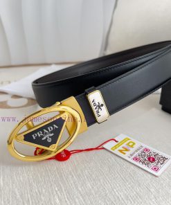 Prada. Prada Belt Automatic BeltAutomatic belt, classic pure steel material automatic buckle 7sb0meym